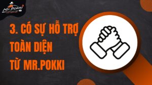 3 có sự hỗ trợ toàn diện từ mr pokki