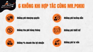 6 không khi hợp tác cùng Mr.Pokki