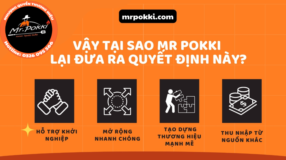 Nhượng Quyền 0 Đồng Tại Mr.Pokki