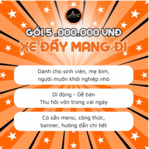 Mô hình nhượng quyền 5 triệu tại Mr. Pokki