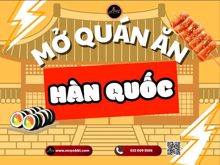 Mở Quán Ăn Hàn Quốc - Mô Hình Cho Người Mới Kinh Doanh