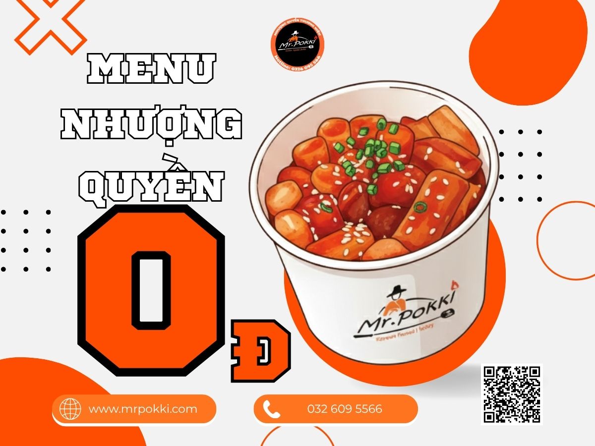 menu nhượng quyền 0 đồng