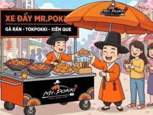 Xe đẩy Mr.Pokki
