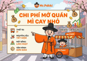 Chi phí mở quán mì cay nhỏ