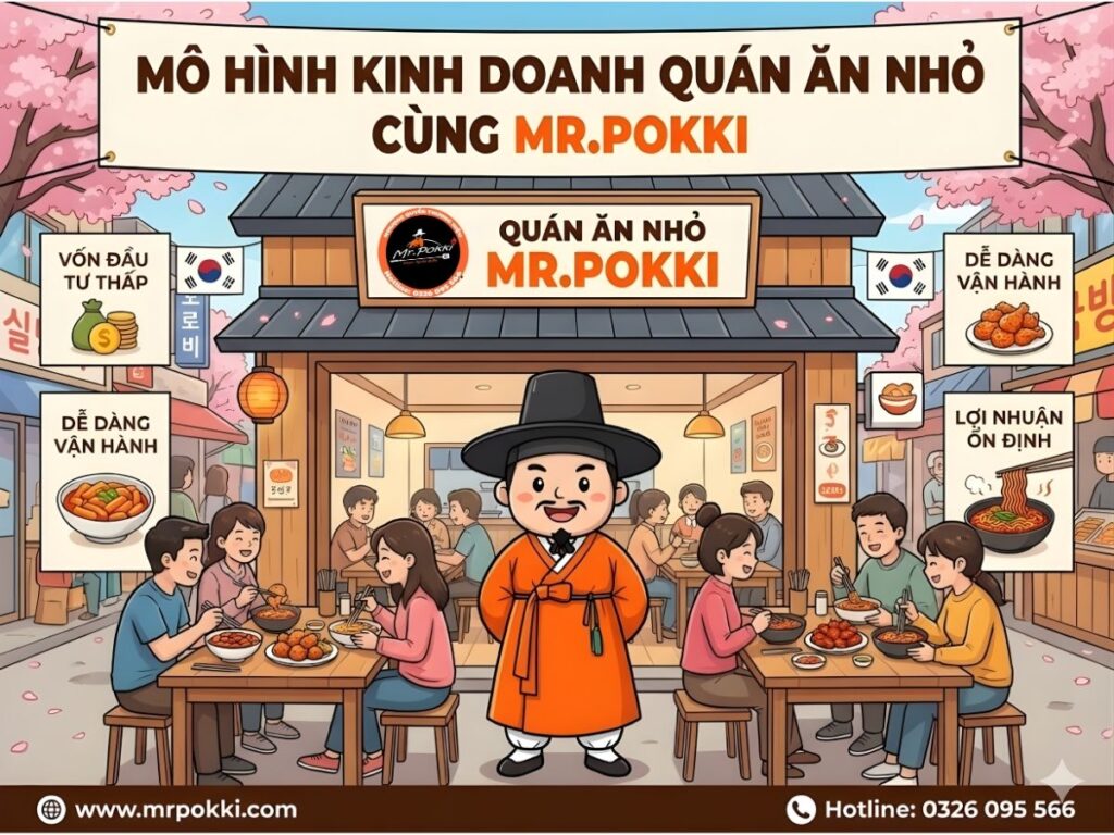 mô hình kinh doanh quán ăn nhỏ