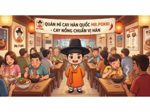 quán mì cay Hàn Quốc