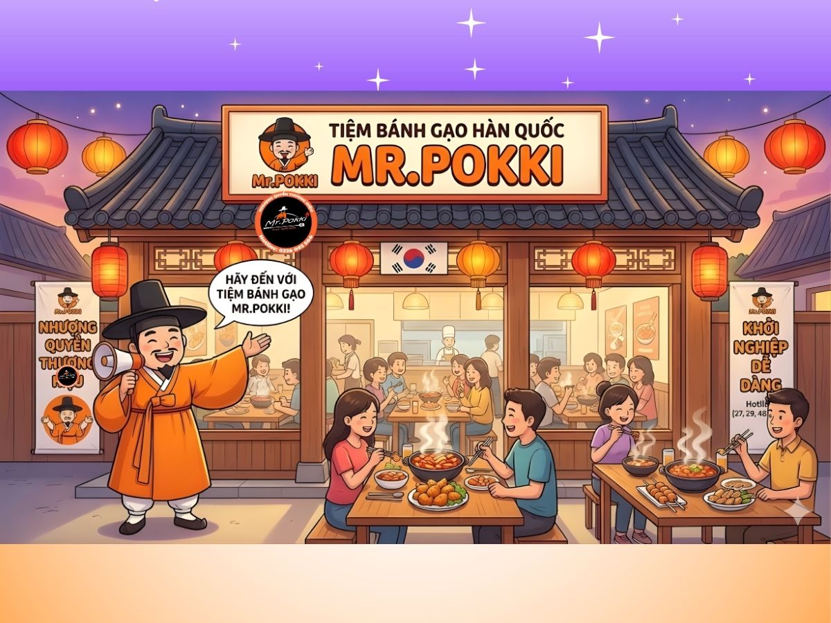 tiệm bánh gạo hàn quốc