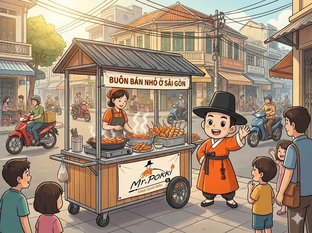 buôn bán nhỏ ở sài gòn